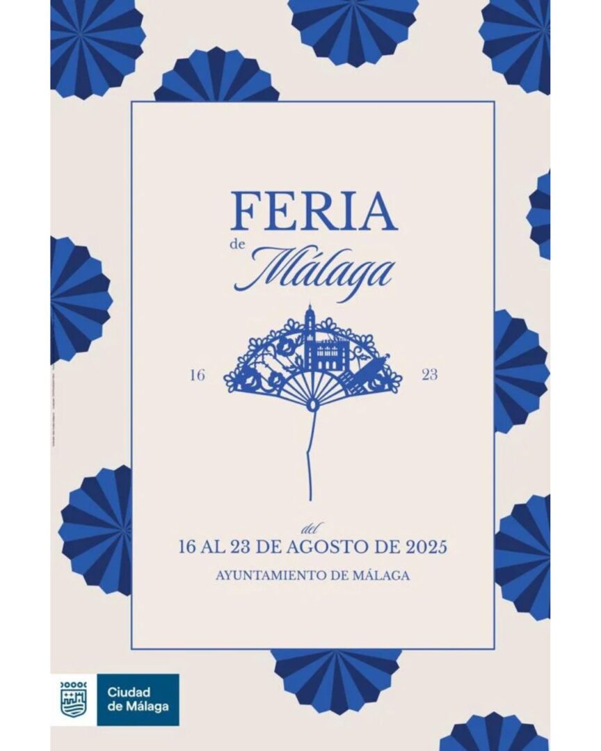Cartel feria de Malaga 2025 programacion