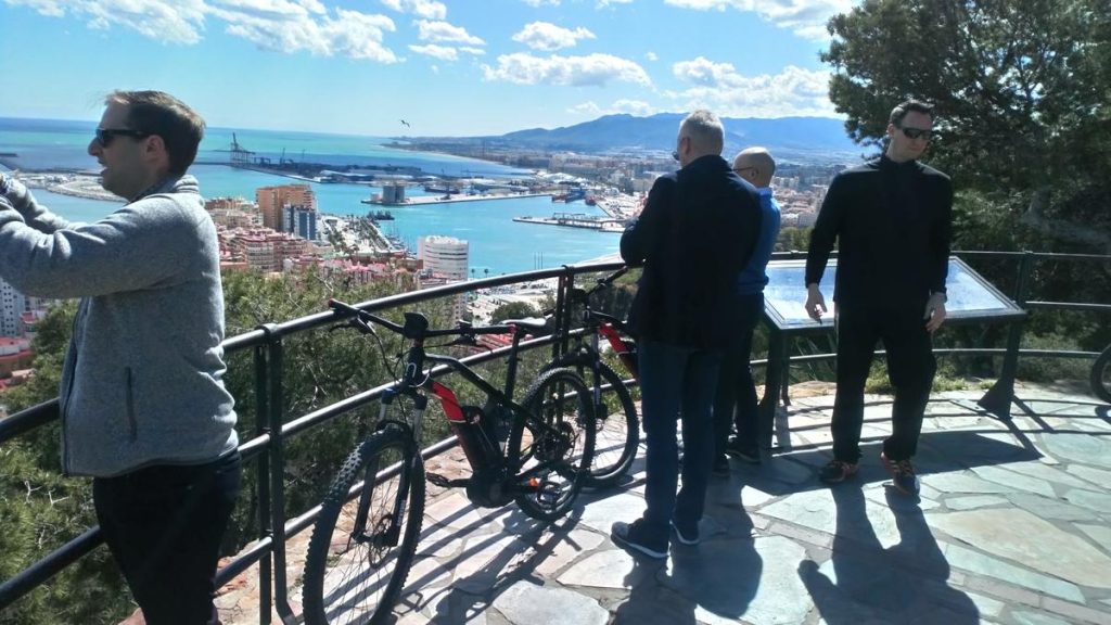 Excursión en bicicleta por Málaga